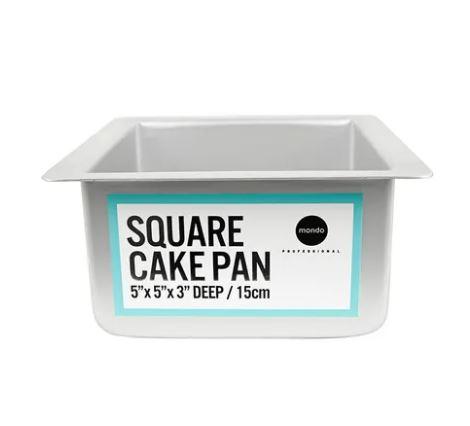 Cake Tin Square Mondo 3 Inch Deep