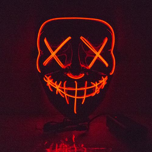 Mask The Red Purge Light Up