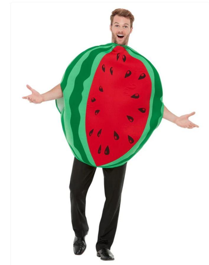 Costume Adult Food Fruit Watermelon Tabard
