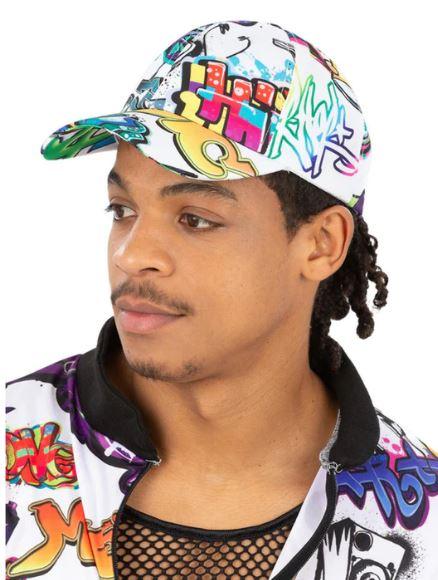 Hat/Cap Graffiti Peaked 1980s/1990s Hip Hop Gangster