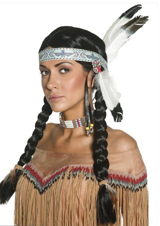 Wig Native American Inspired Black