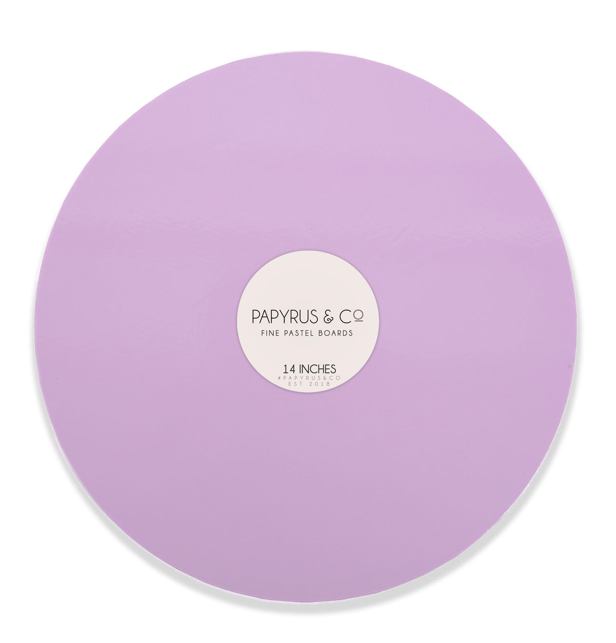 Cake Board MDF Round Pastel Lilac 14 Inch