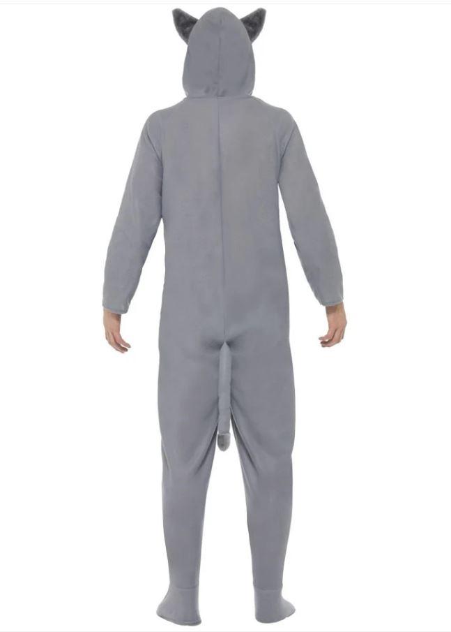 Costume Onesie Adult Animal Wolf