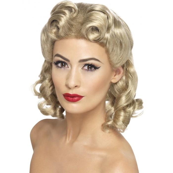 Wig 1940s Sweetheart Blonde