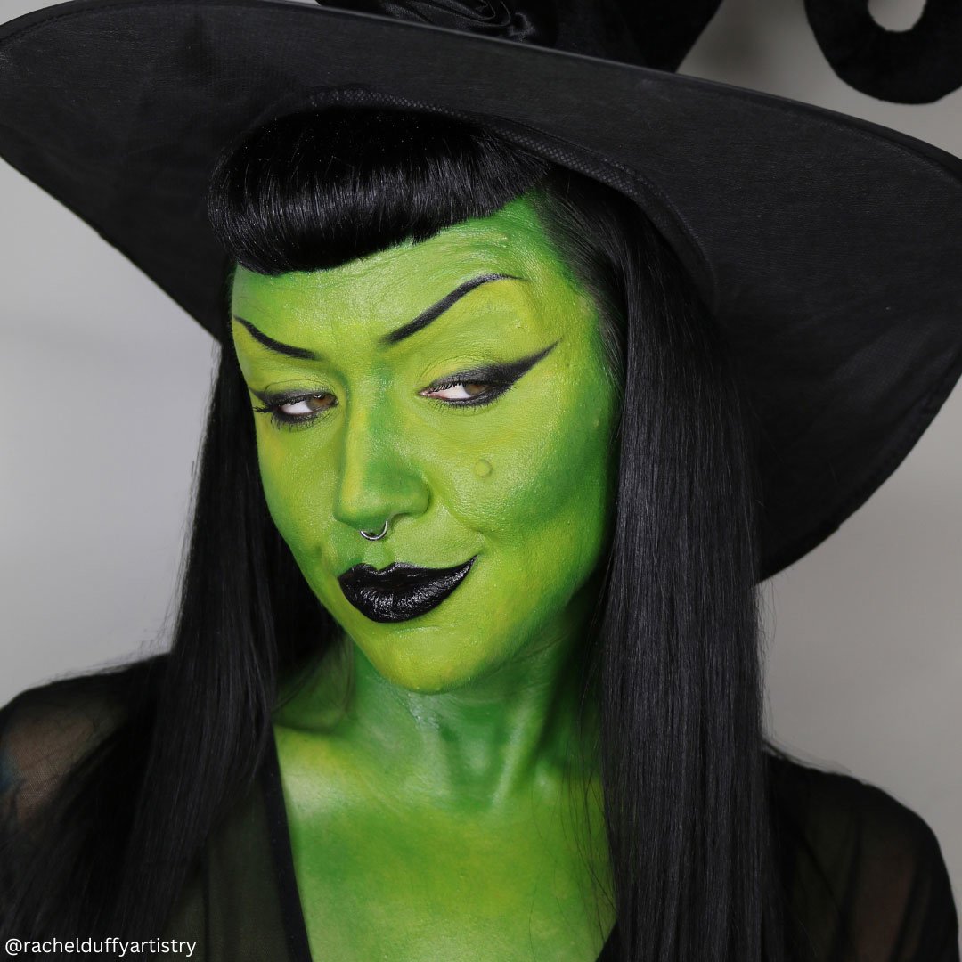 Make Up Palette Tri-Colour Face/Body Paint Witch Kit Professional Mehron
