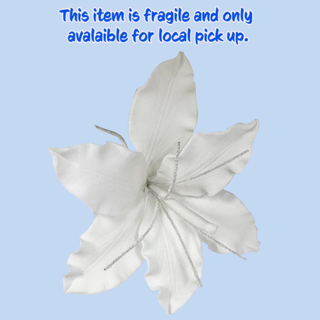 Suagr Lillium White Professional Large 9cm Diam