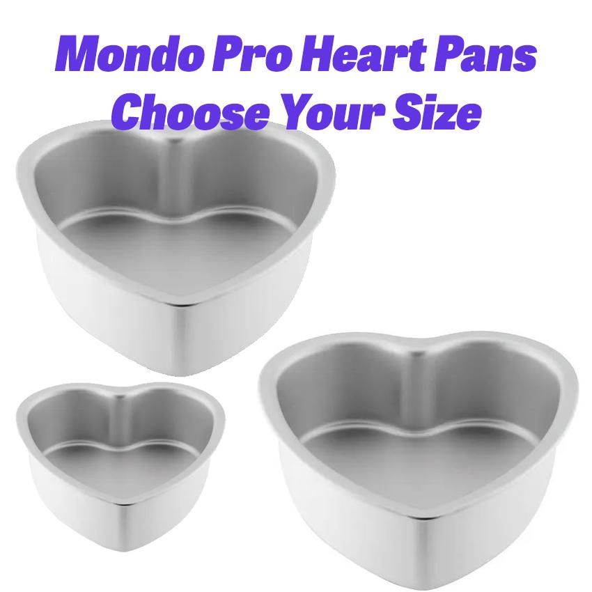 Cake Tin Heart Shaped Mondo Pro