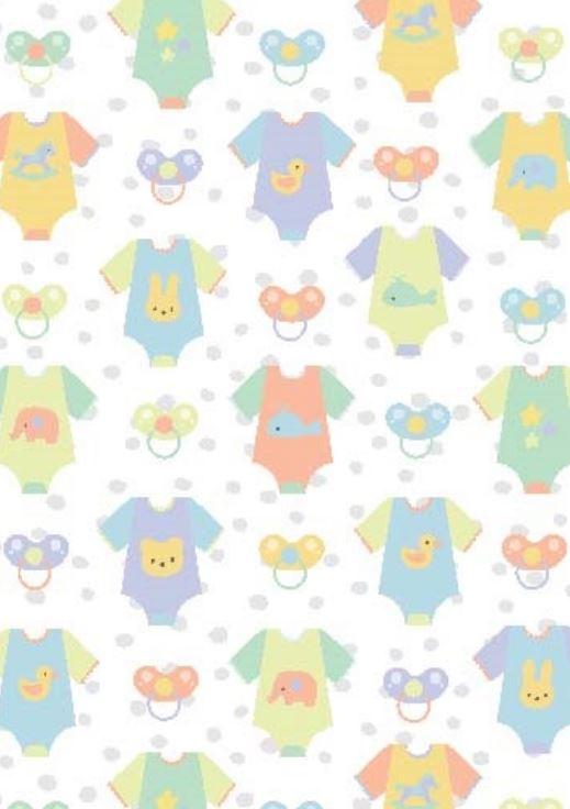Gift Wrapping Paper Baby Shower/Welcome
