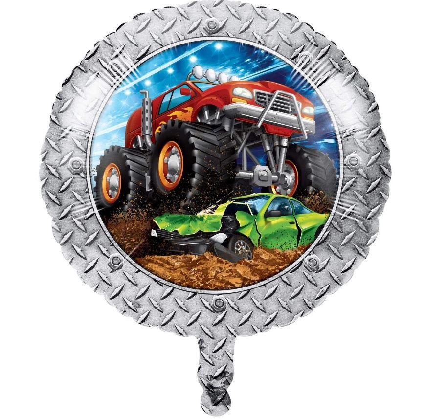 Monster Trucks Balloon Foil 45cm - Discontinued Last Chance