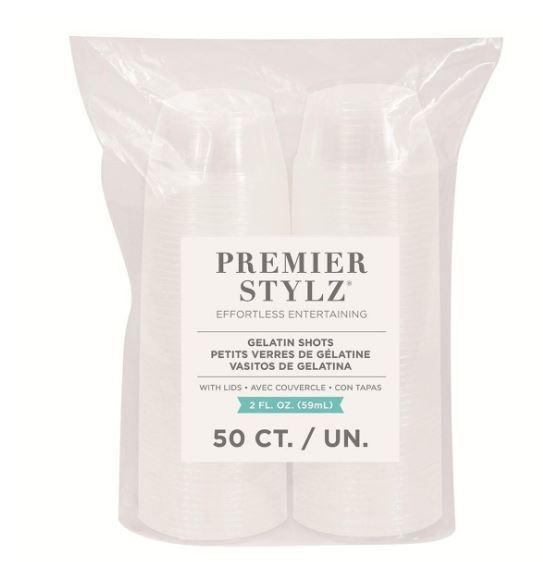 Catering Disposable Clear Plastic Containers With Lids 59ml Pk/50