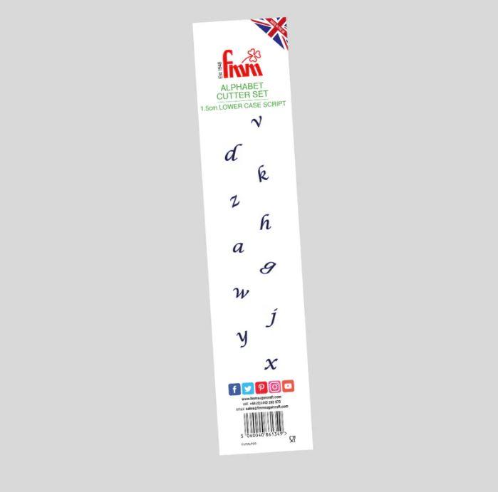Alphabet Cutter Lower Case
