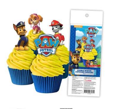 Edible Icing Wafer Topper Paw Patrol Pk/16