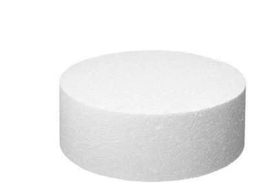 Cake Foam Block/Dummy Round 10cm X 75mm (4x3 inches) Decorating