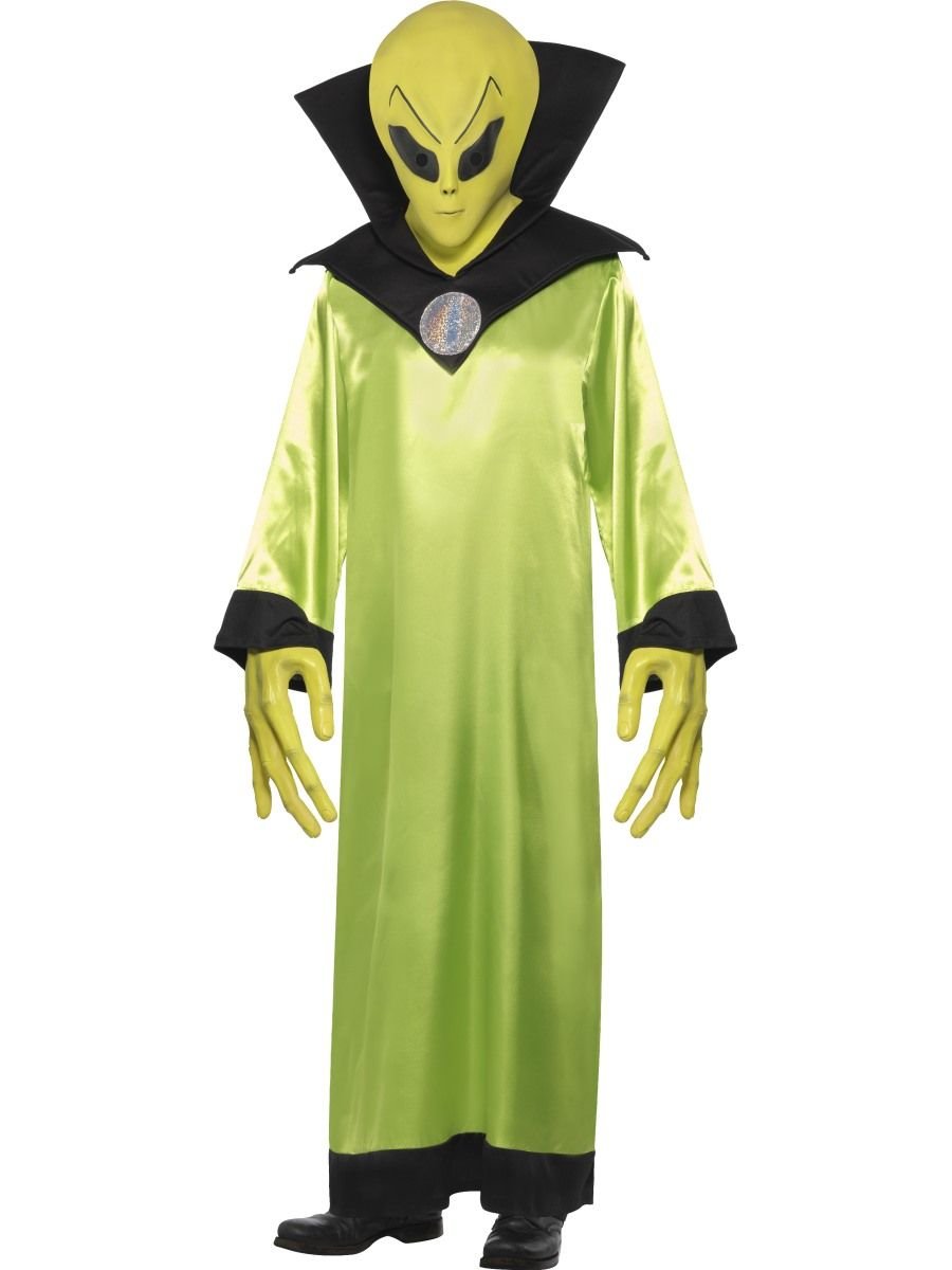 Costume Adult Alien Green Deluxe Lord Medium - Discontinued Last Chance