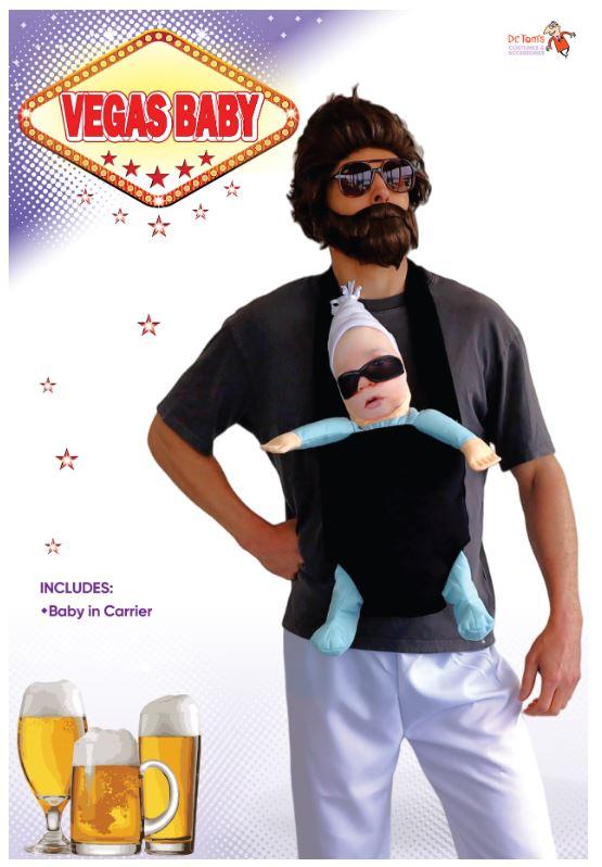 Costume Kit Adult Vegas Aftermath Baby in a Carrier