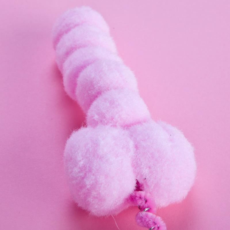 Hens Party Willy/Penis Headband Bopper Pink