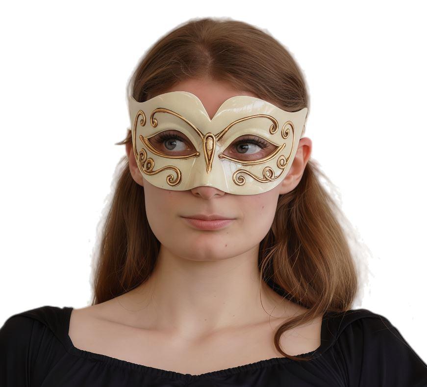 Mask Eye Masquerade Cream/Gold