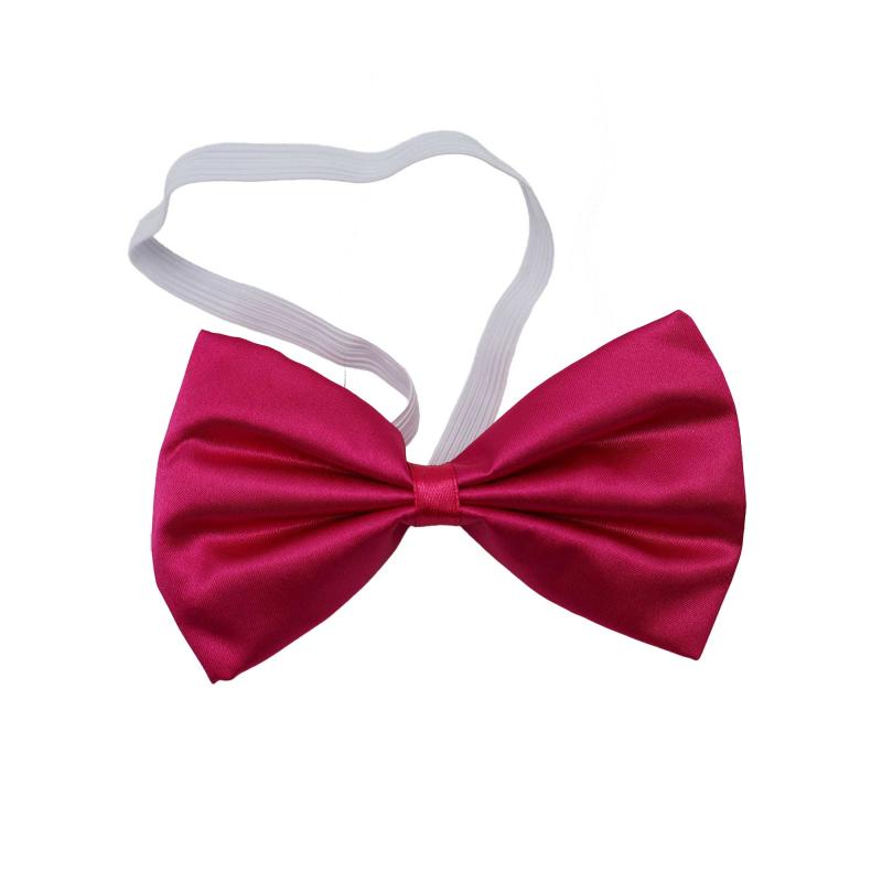 Pink Team Spirit Bow Tie Each Sports Supporter