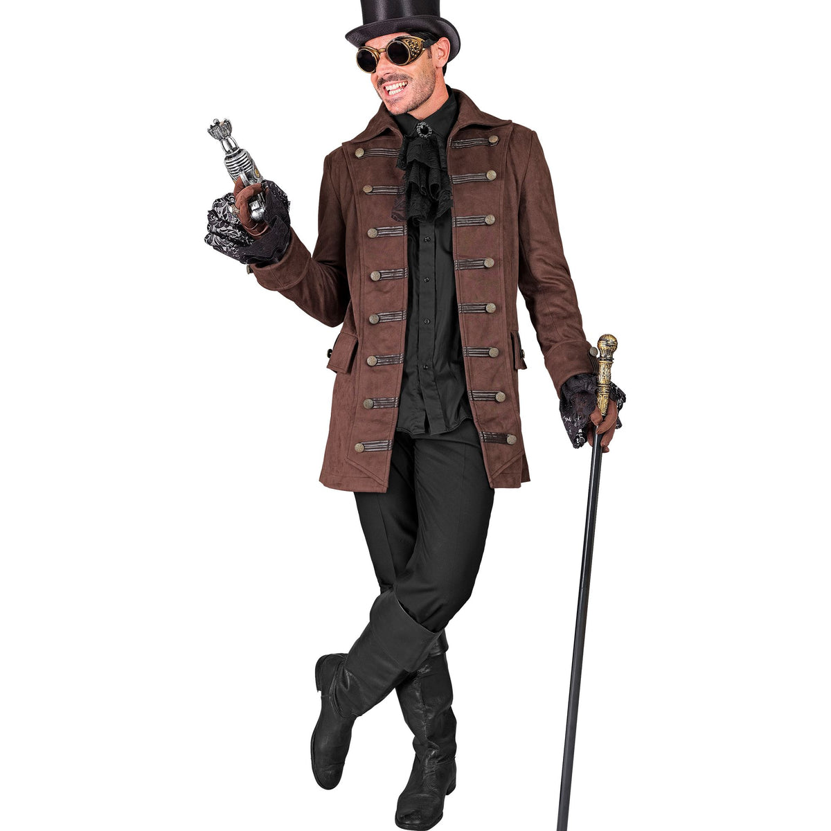 Costume Coat Victorian Highwayman Steampunk Millitary