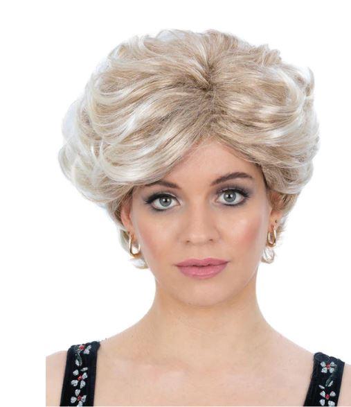 Wig Blonde Short Wavy The People Princess 1980s/1990s