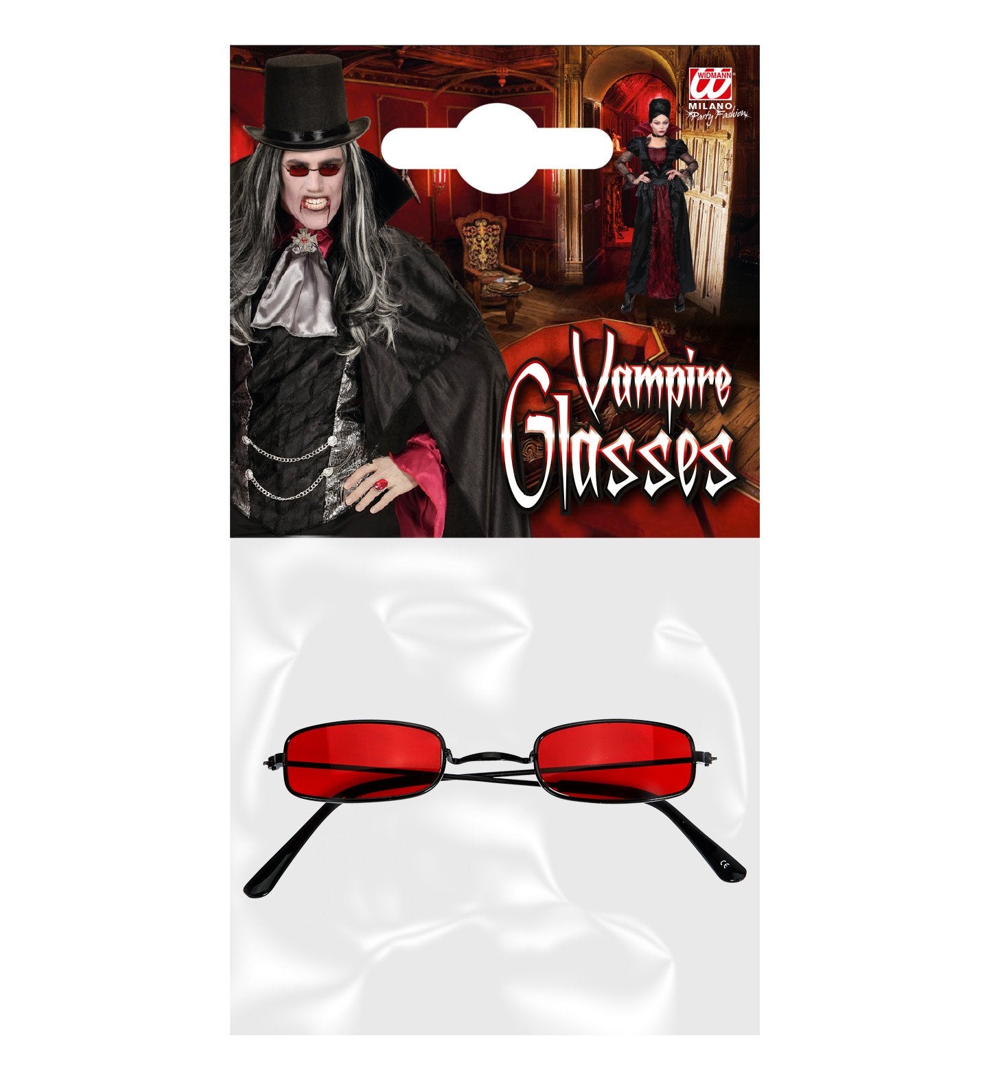 Costume Glasses Red Dracula/Vampire/Devil Halloween/Horror