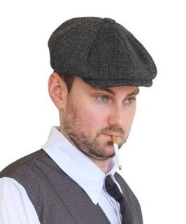 Hat Flat Cap Tommy Blinders 1920s Gangster