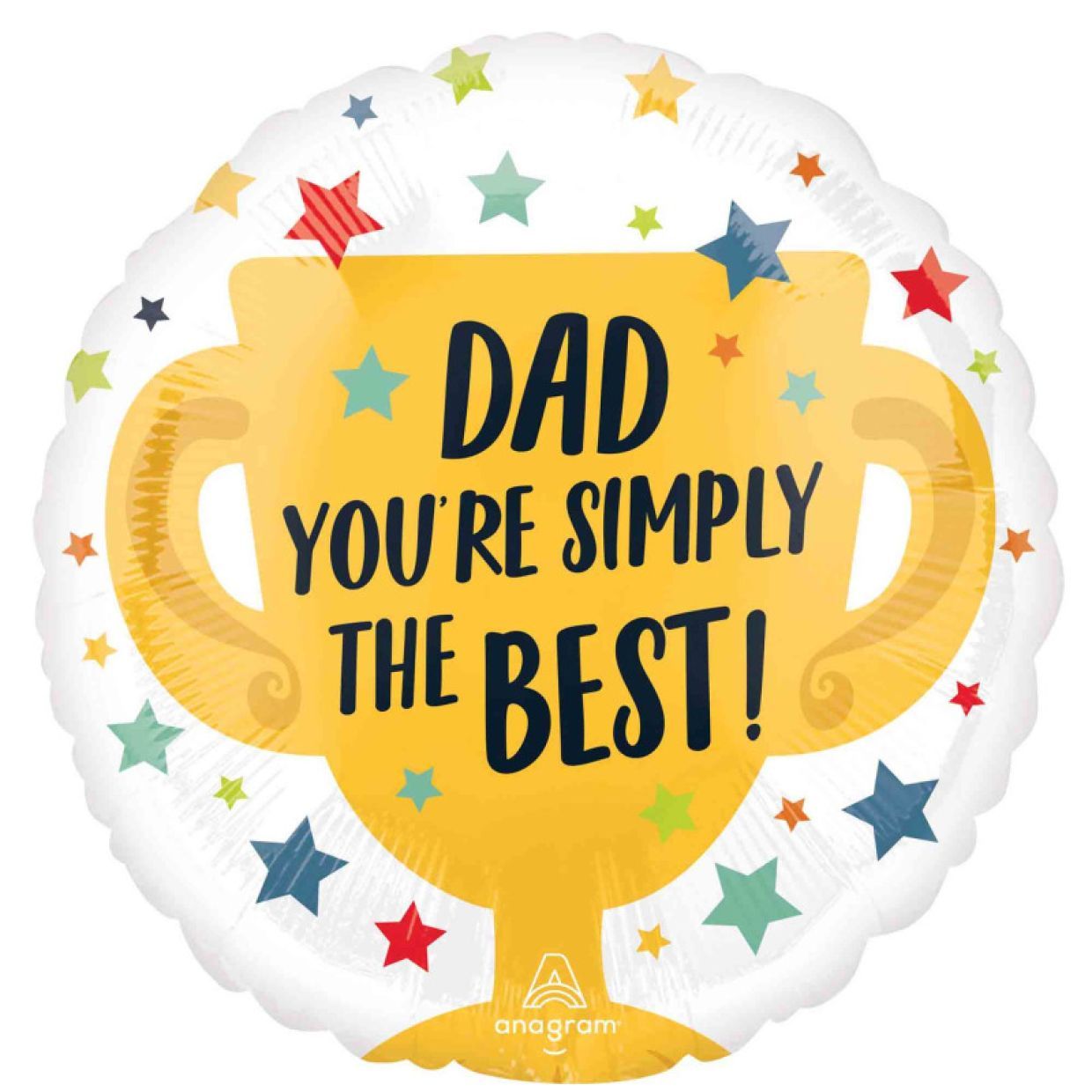 Balloon Foil 45cm Simply The Best #1 Dad