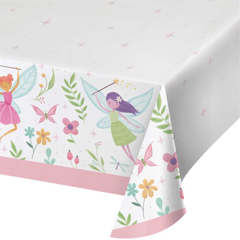 Fairy Forest Tablecover Plastic 259cm x 137cm