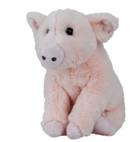 Soft Plush Toy Pink Pig Wilbur 20cm Farm Animal