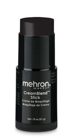 Face & Body Paint Mehron Creamblend Black 21g Professional Quality