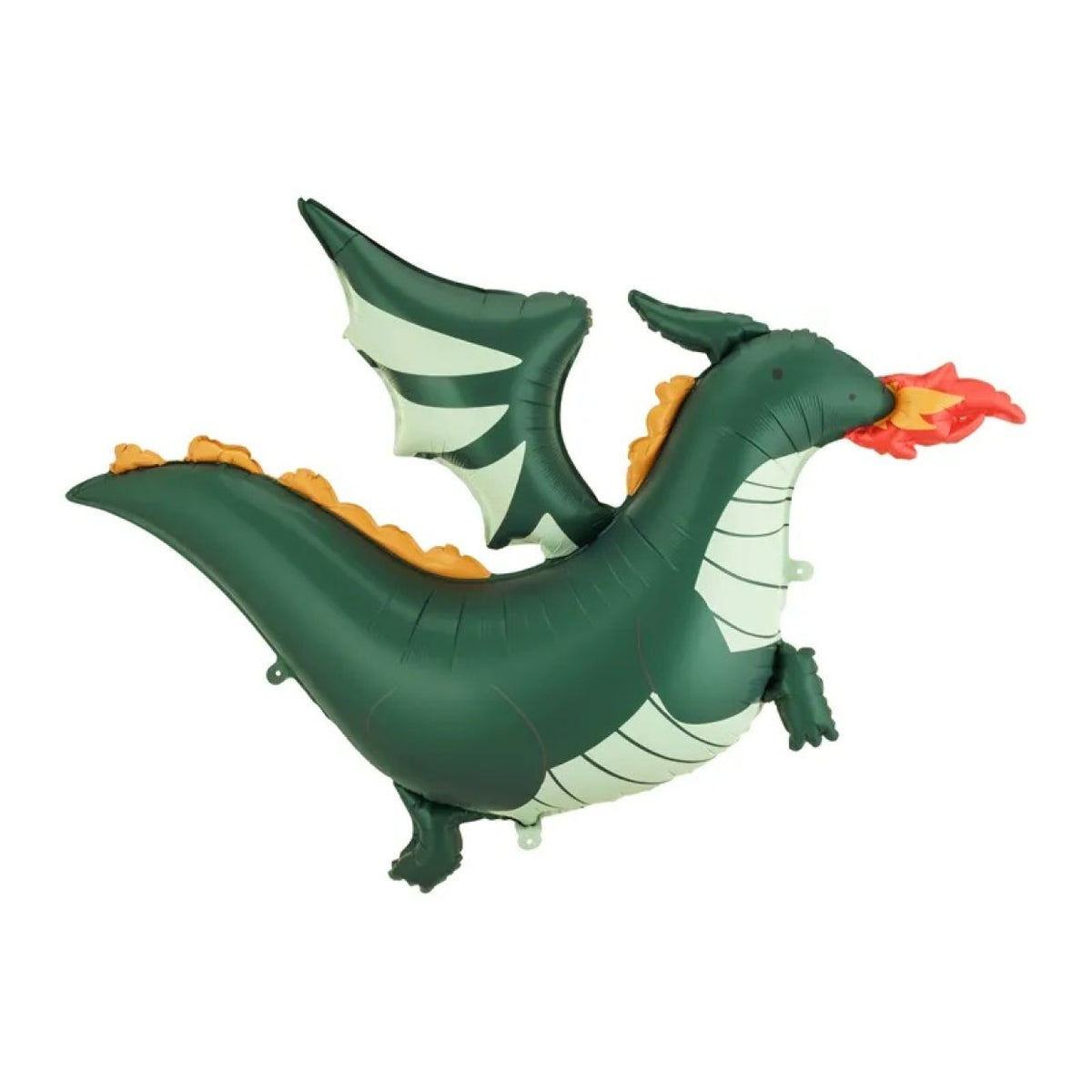 Balloon Foil Shape Green Fire Dragon 120cm x 90cm