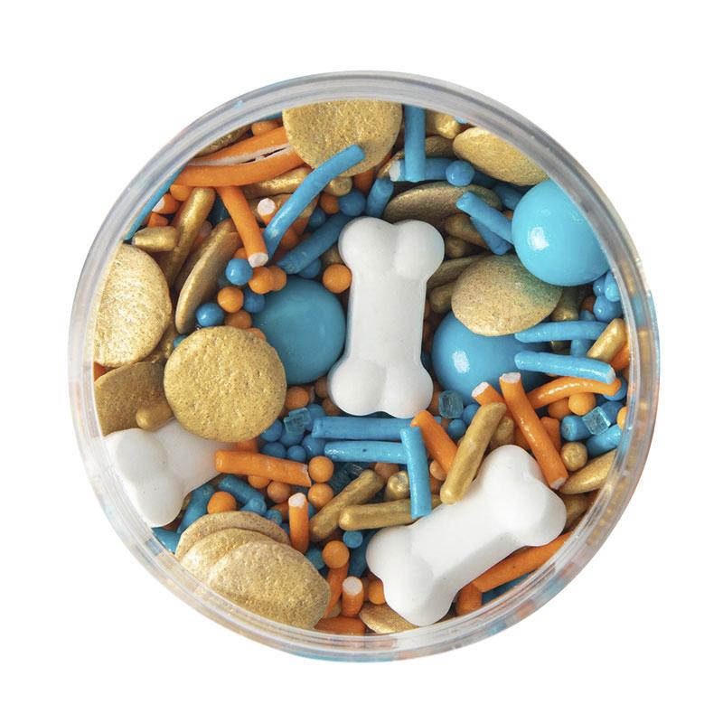 Edible Decorations Sprinkles Blue Dog 65g