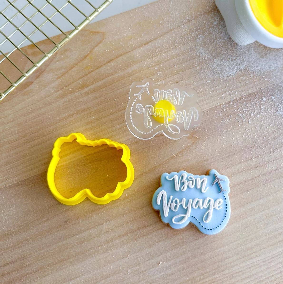 Bon Voyage Mini Cutter and Debosser Set