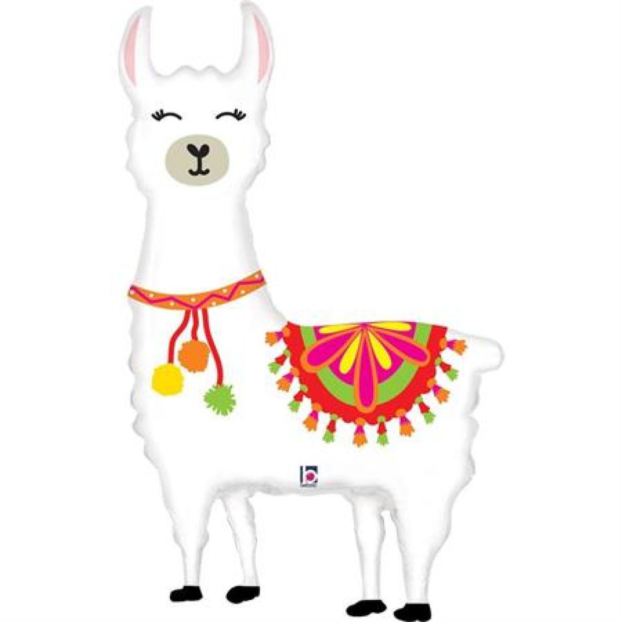 Balloon Foil Super Shape Llama 102cm (Balloon Only Helium Not Included)