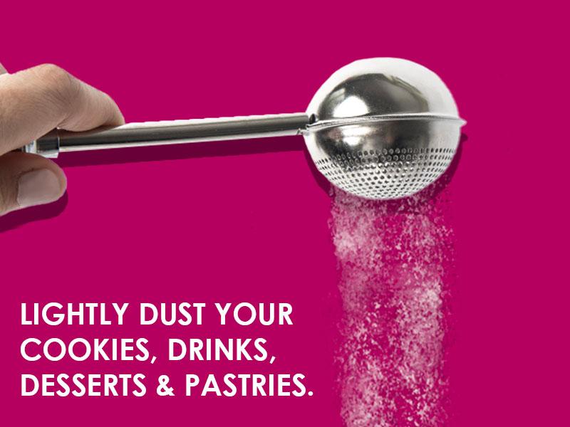 Baking Dusting Wand Stainless Steel