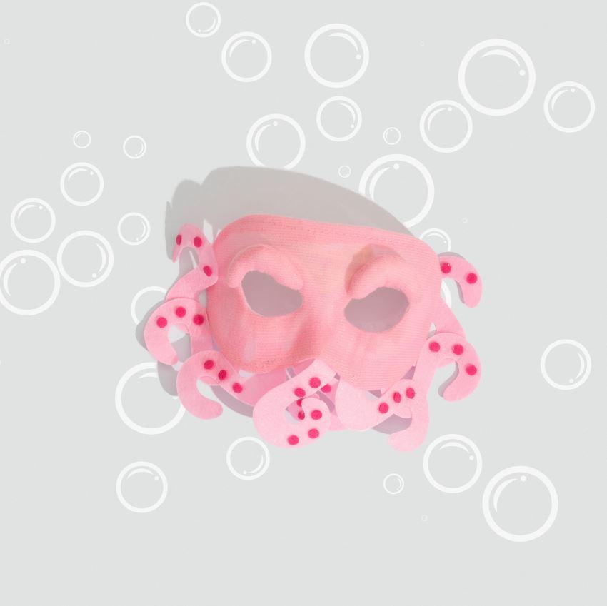 Animal Costume Mask Octopus Deluxe Under the Sea