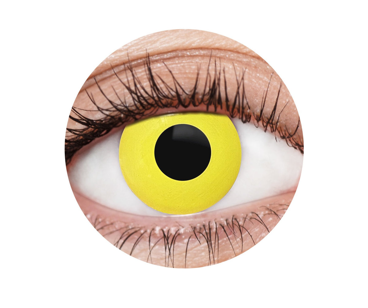 Contact Lense EyeFX Yellow Crow