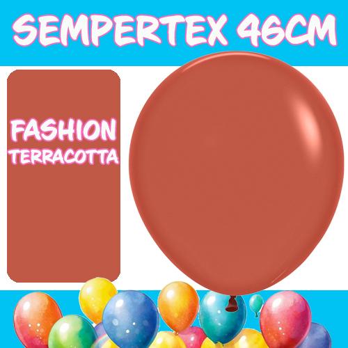 Balloons 46cm Fashion Terracotta Brown Pk 6
