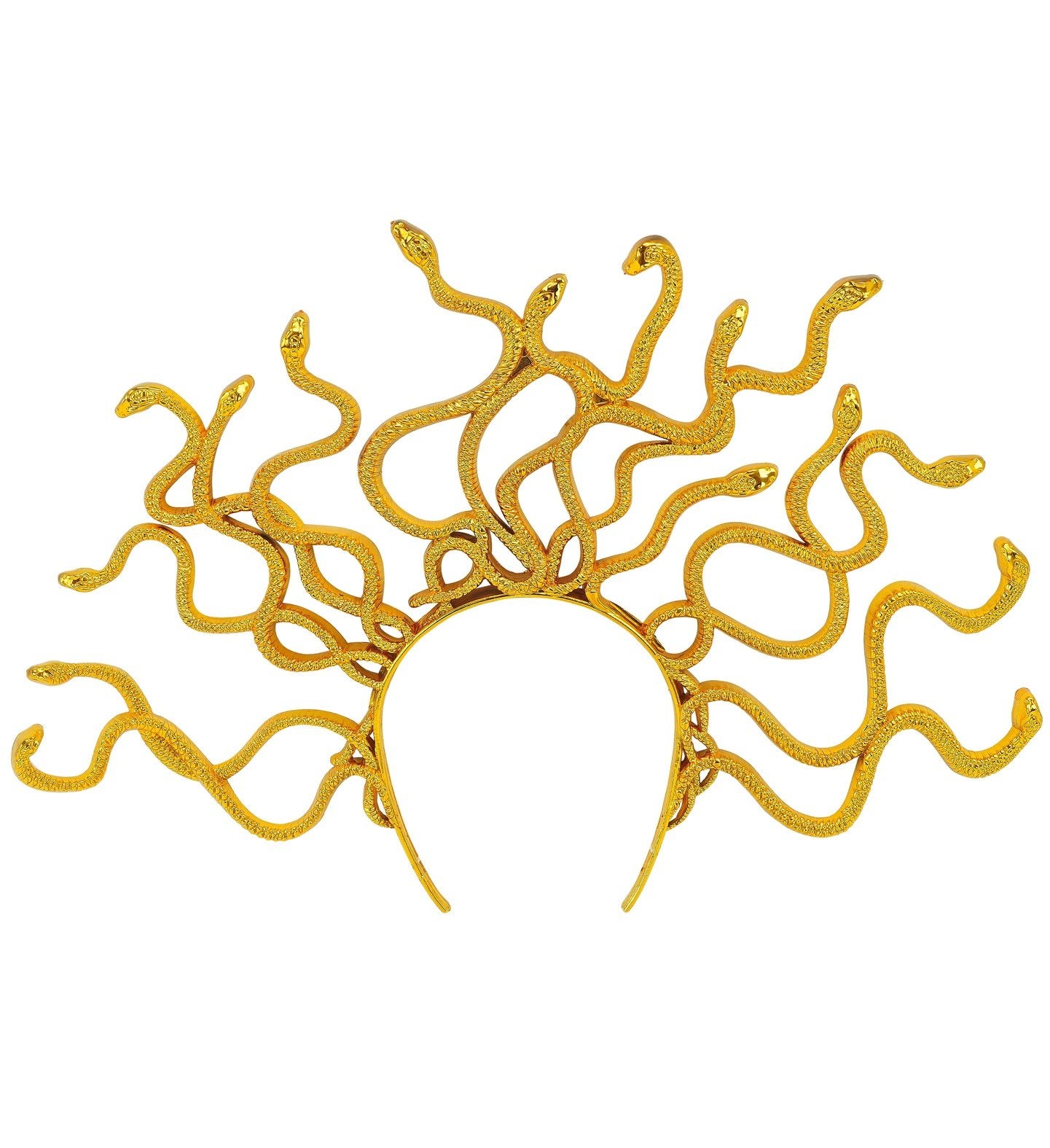 Costume Accessories Headband Medusa Golden Snakes Greek Mythology