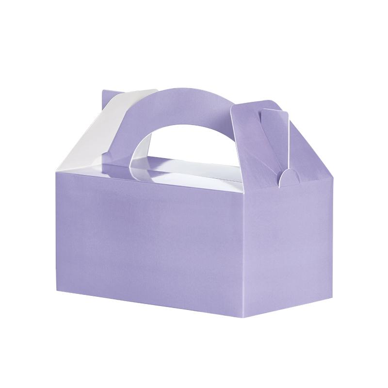Loot/Favour/Gift Lunch Box Pastel Lilac Purple Pk 5