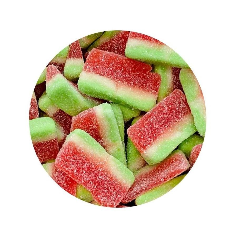 Confectionary Lollies Chunky Funkeez Watermelon Slices 1.45kg Bulk Tub