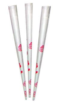 Fairy Floss Cones Pk 100