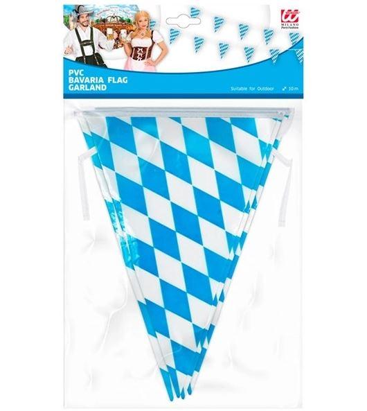 Pennant Flag PVC Banner Oktoberfest 20 Flags 10m Long