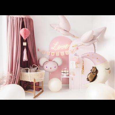 Balloon Foil Shape Teddy Bear On The Moon 80cm x 98cm
