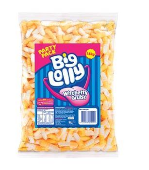 Confectionary Lollies Witchetty Grubs 1.5kg Big Lolly Brand Bulk Party Pack