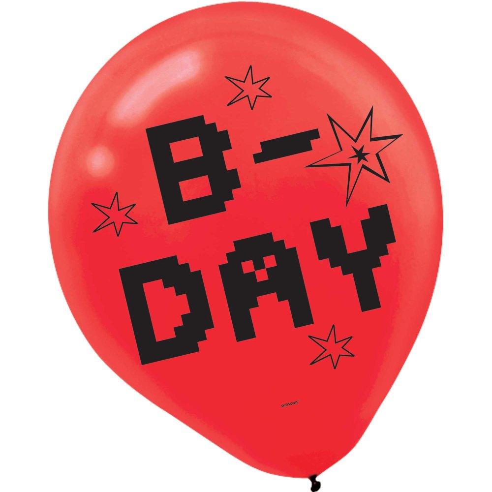 TNT Balloons Latex 30cm Assorted & Designs Colours Pk/6 - Discontinued Line