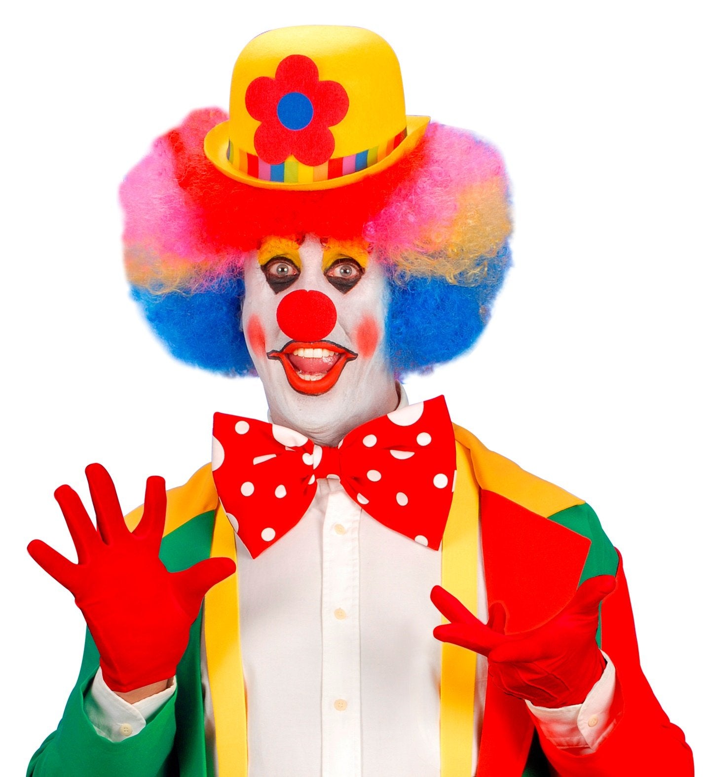 Gloves Short Red Adult Character Costume Accessory