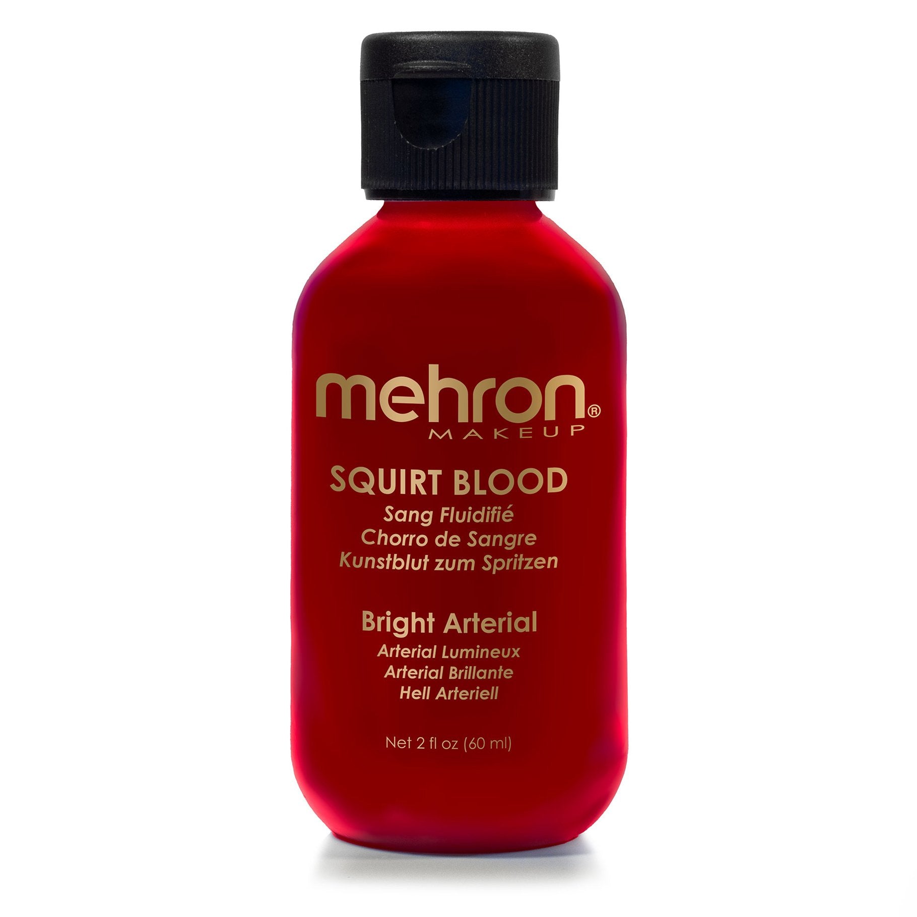 Make Up Special Fx Mehron Squirt Blood Bright Red 60ml Professional Quality
