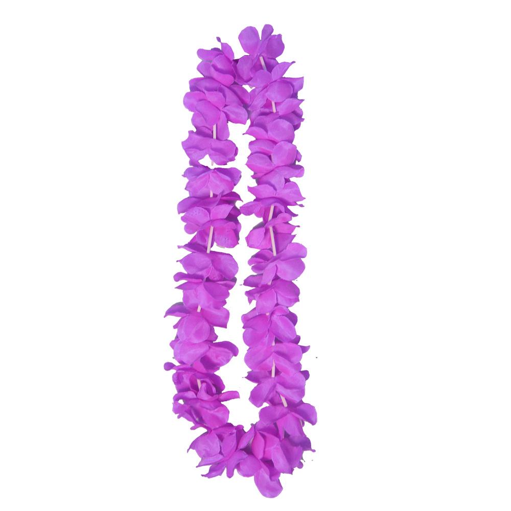 Purple Team Spirit Hawaiian Lei Sports Supporter