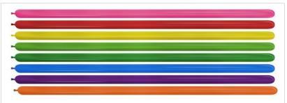 Balloon Modelling 260 Metallic Assorted Pk 50